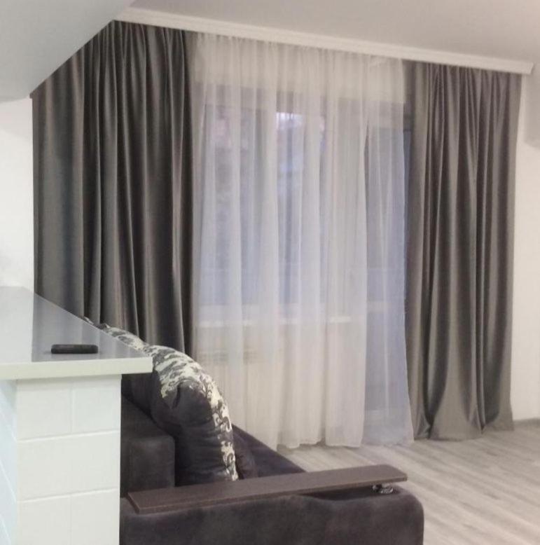 Квартира Юбилейный Almaty Ngoại thất bức ảnh